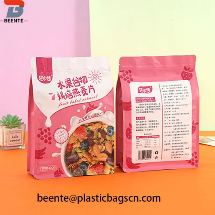 Sarapan Snacks Tas Kemasan Plastik sing bisa diowahi