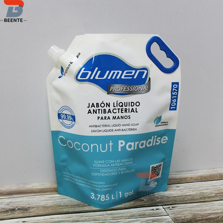 Tas Aluminium Cairan Deterjen Laundry Kanthi Spout